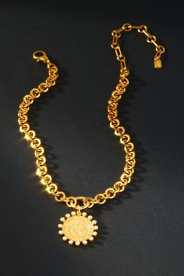 Elizabeth Cole Allyson Charm Necklace