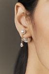 Thumbnail View 1: Shashi Charm Double Ball Pearl Earrings