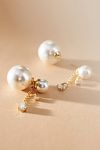 Thumbnail View 3: Shashi Charm Double Ball Pearl Earrings