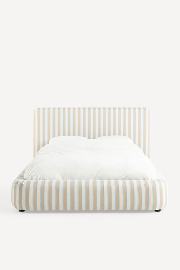 Slide View: 1: Winnie Woven Stripe Tall Bed