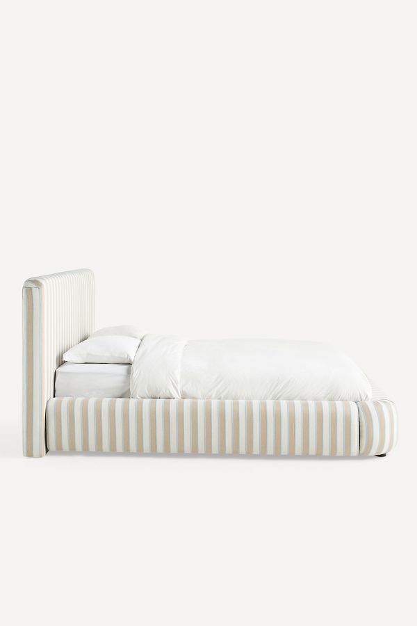 Slide View: 3: Winnie Woven Stripe Tall Bed