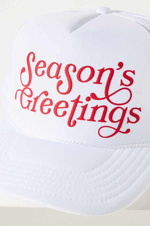 Slide View: 4: Ascot + Hart Seasons Greetings Trucker Hat