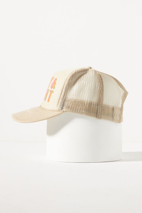 Slide View: 3: Ascot + Hart Merry & Bright Trucker Hat