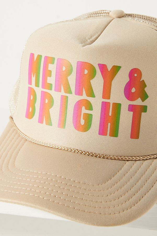 Slide View: 4: Ascot + Hart Merry & Bright Trucker Hat