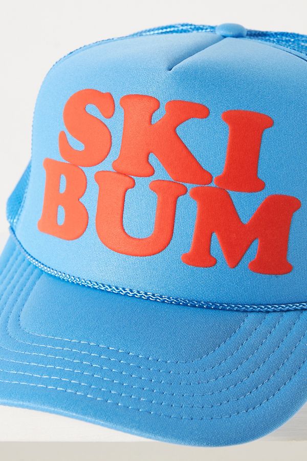 Slide View: 4: Ascot + Hart Ski Bum Trucker Hat