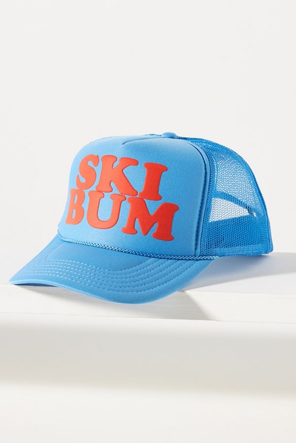 Slide View: 1: Ascot + Hart Ski Bum Trucker Hat