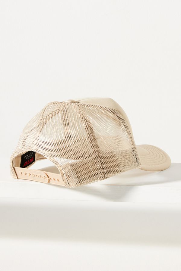 Slide View: 2: Ascot + Hart Born to Ski Trucker Hat