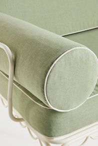 Slide View: 5: Business & Pleasure Co. The Al Fresco Love Seat Cushion Slipcover Set