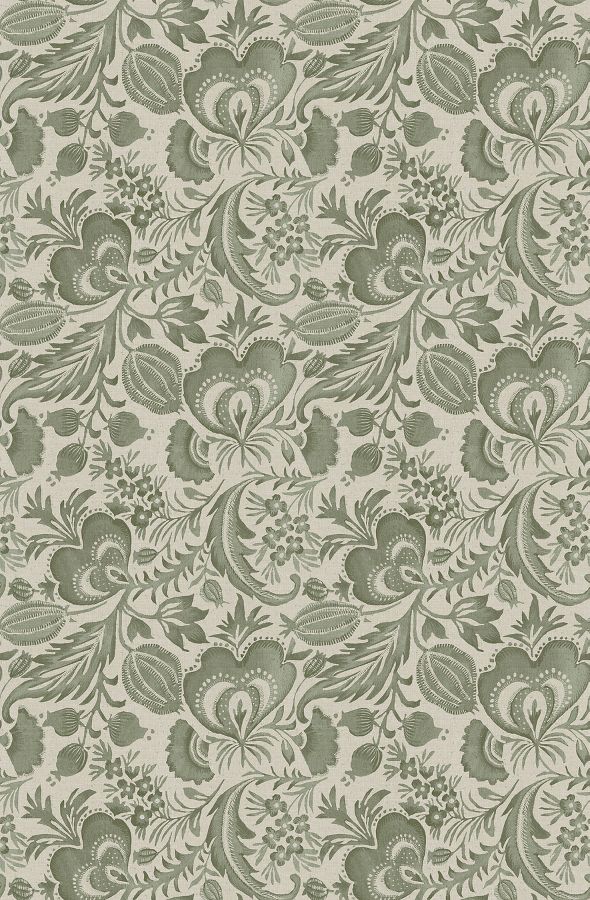 Slide View: 2: Culver Jacobean Wallpaper