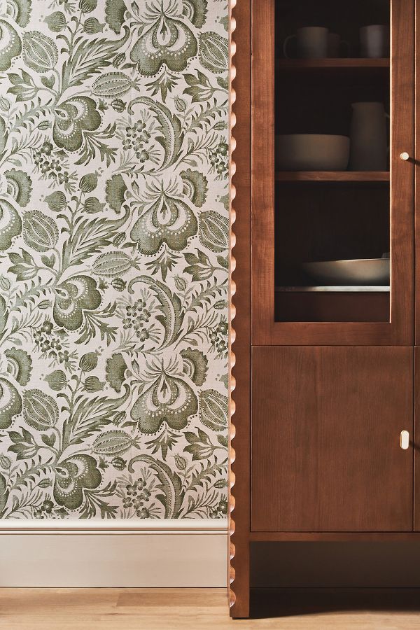 Slide View: 1: Culver Jacobean Wallpaper