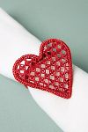 Thumbnail View 2: Handwoven Heart Napkin Rings, Set of 4