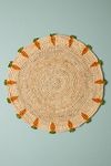 Thumbnail View 4: Handwoven Carrot Round Placemat