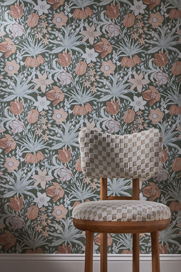 Slide View: 1: Cecilia Tulip and Daffodil Wallpaper