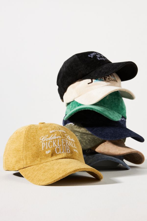 Slide View: 1: Corduroy Sports Club Baseball Cap