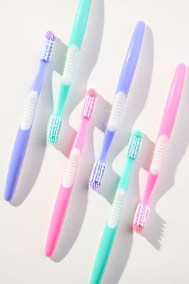 Yes Studio Cute Smile Toothbrushes, 6-Pack