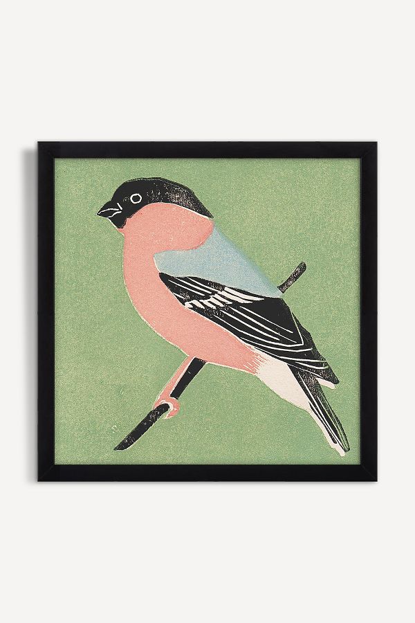 Slide View: 1: Bullfinch Wall Art