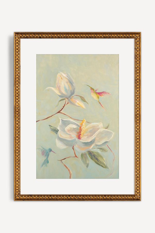 Slide View: 1: Magnolia Bloom Wall Art