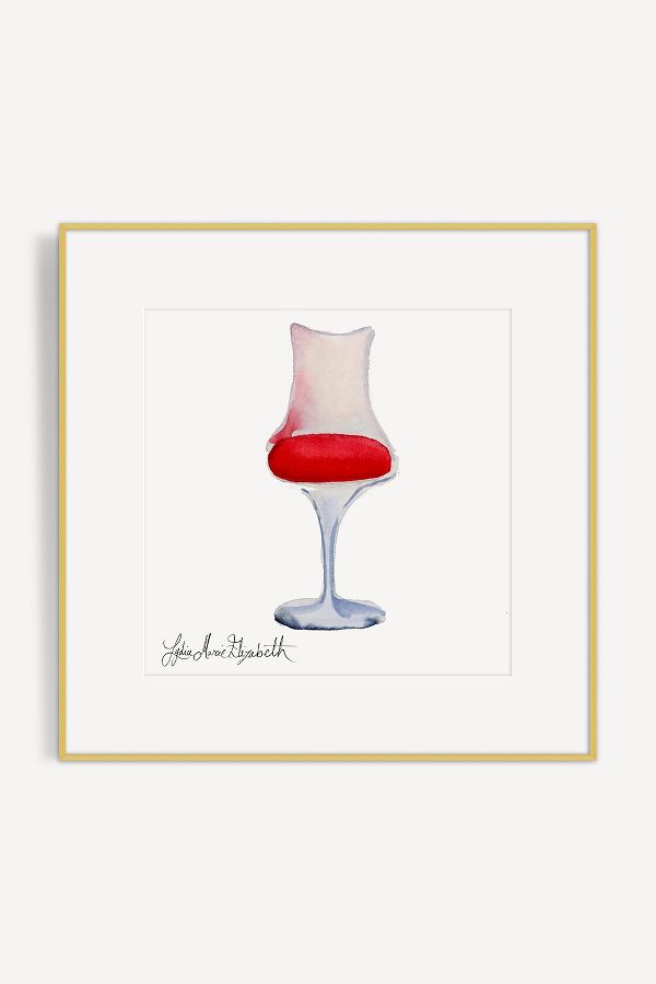 Slide View: 1: The Tulip Chair Wall Art