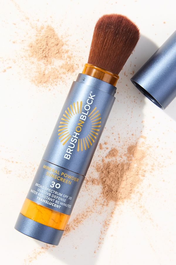 Slide View: 1: Brush On Block SPF 30 Translucent Mineral Powder Sunscreen