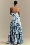 Thumbnail View 2: BHLDN Elora Sleeveless V-Neck Ruffle Lace Maxi Dress