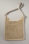 Thumbnail View 3: Mesh Raffia Shoulder Bag