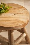 Thumbnail View 2: Round Teak Root Stool, Natural