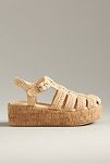 Thumbnail View 1: Silent D Fisherman Cork-Bottom Platform Flats