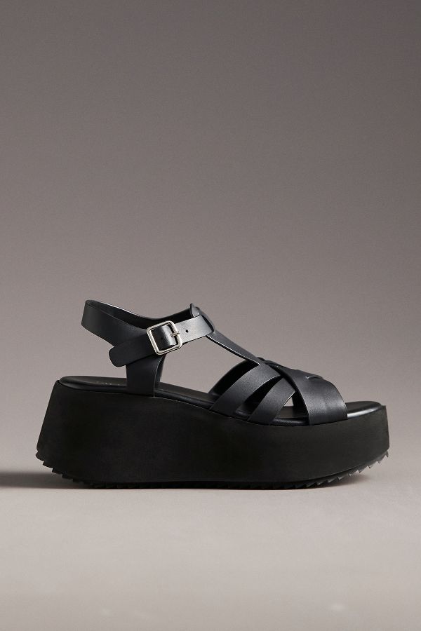 Slide View: 1: Silent D Extreme Platform Sandals