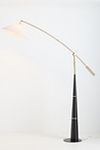 Thumbnail View 2: Leroy Pleated Arc Floor Lamp