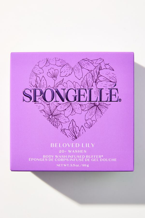 Slide View: 2: Spongellé Heart Body Wash Infused Buffer