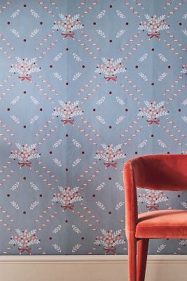 Ottoline Berries and Bows Wallpaper