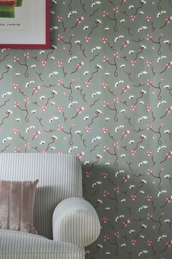 Slide View: 1: Ottoline Olivia Wallpaper