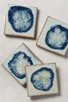 anthropologie coaster set