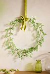 Thumbnail View 1: Beaded Green Leaves Wreath