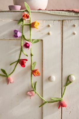 Felt Tulip Garland