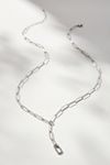 Thumbnail View 1: BYO Charm Paperclip Lariat Necklace