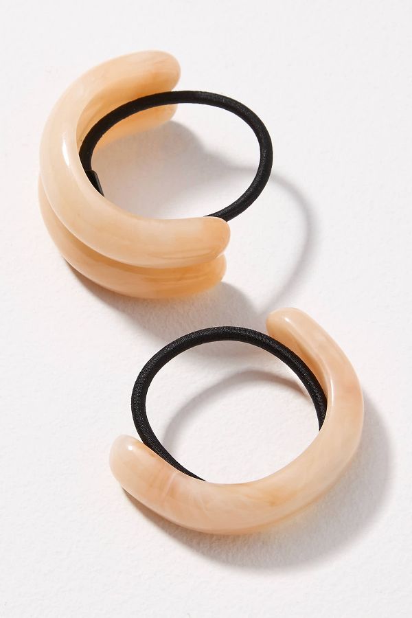 Slide View: 1: Resin Arch Cuff Hair Tie