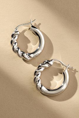 Lili Claspe Small Lilou Hoop Earrings