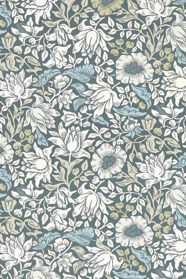 Slide View: 2: Morris & Co. Mallow Wallpaper