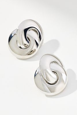 Interlocked Circle Post Earrings