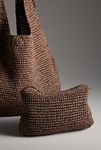 Thumbnail View 4: The Love Knot Slouchy Bag: Raffia Buckle Edition