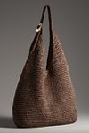 Thumbnail View 2: The Love Knot Slouchy Bag: Raffia Buckle Edition