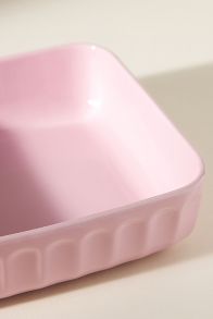 Slide View: 3: The Latte Stoneware Square Baking Dish: Amelie Edition