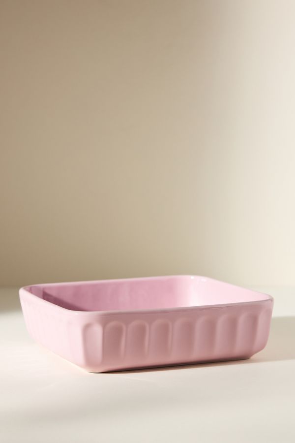 Slide View: 2: The Latte Stoneware Square Baking Dish: Amelie Edition