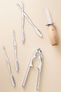 Slide View: 1: Printworks The Essentials Seafood Tool Kit, Set of 4