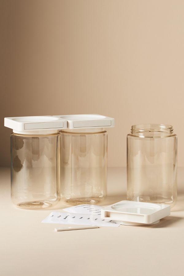 Slide View: 1: Cliik Magnetic Medium Containers, Set of 3