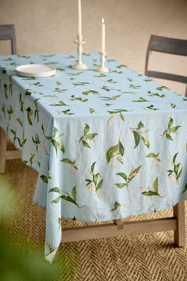 Slide View: 2: By Hope Lily of the Valley Tablecloth