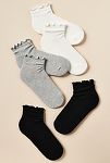 Thumbnail View 1: Daily Practice Athletic Ruffle Socks, Set of 3