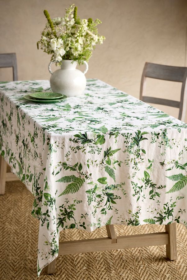 Slide View: 1: By Hope Eden Fern Tablecloth