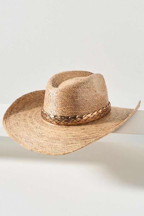 Slide View: 2: ASN Hats Woven Rancher